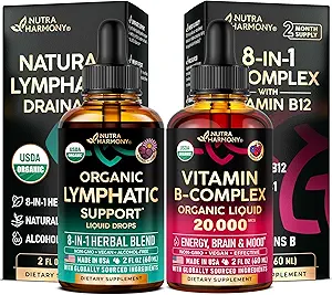 NUTRAHARMONY Vitamin B-Complex & Lymphatic Drops