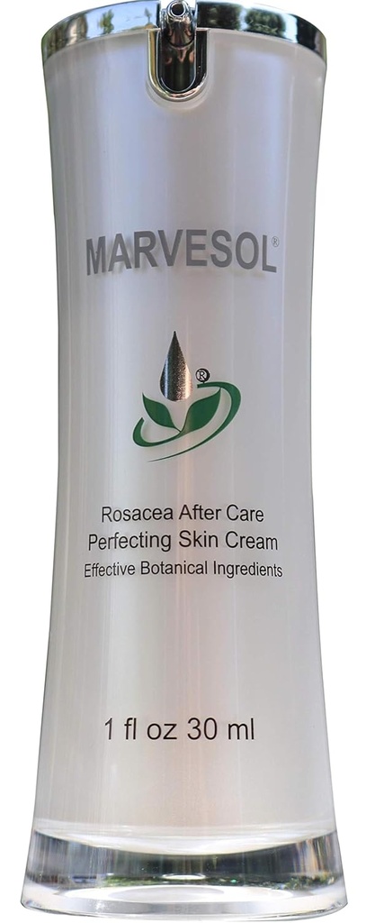 Rosacea Cream Lotion Serum til ansigt hud c124; lindrer og reducerer Rosacea Rødme Acne & Blemishes c124; Forbedringer Radiance C124; Giver en balanceret tilstand for hud c124; Dål på hud c124; Lavet i USA (30 ml)