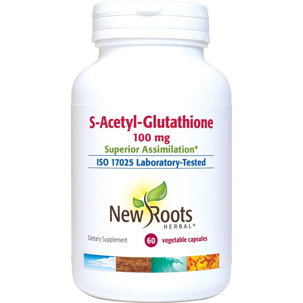 NY ROOTS HERBAL S- Acetyl- Glutathion, 100mg