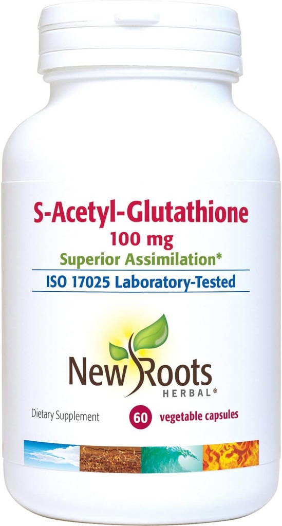 NY ROOTS HERBAL S- Acetyl- Glutathion, 100mg