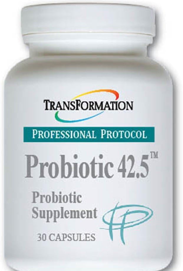 OVERSÆTTELSE AF GENESIS AF GOD SUNDHED ENzyme Probiotisk 42.5 Supplement for sund intestinal balance Understøtter, Elimination & immunfunktion Fremme mere komplet fordøjelse, 30 Kapsler
