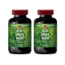 Klamath Blue Green Algae Capsules - Blue Green Algae - Boost immunsystemet - Blue Green Algae - Blue Green Algae supplement - immunsupport supplement - immunbooster - Blue Algae - 2B 60 Caps