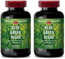 Klamath Blue Green Algae Capsules - Blue Green Algae - Boost immunsystemet - Blue Green Algae - Blue Green Algae supplement - immunsupport supplement - immunbooster - Blue Algae - 2B 60 Caps