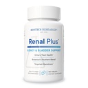 Biotics Research Renal Plus - Botanisk, Glandulær og ernæringsmæssig støtte til optimal renal funktion. Nyre Sundhed & Understøtter Urologisk funktion -Ulva ursi, Buchu Leaf, Echinacea, Cranberry- 180Tabs