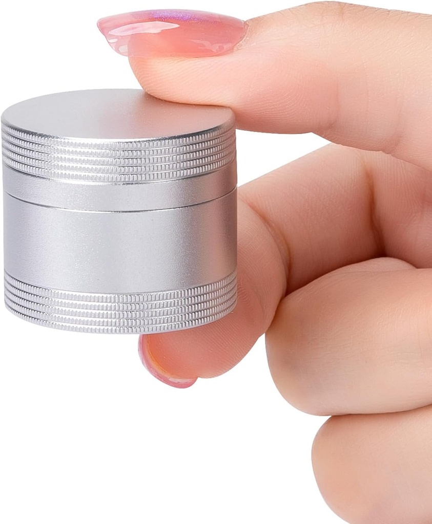 Lille pilleæske til pung - Metal pill sag Daglig transportabel vandtæt pillebeholder Medicin Organizer til piller / Vitamin / Fish Oil / Kosttilskud, Pilleæske