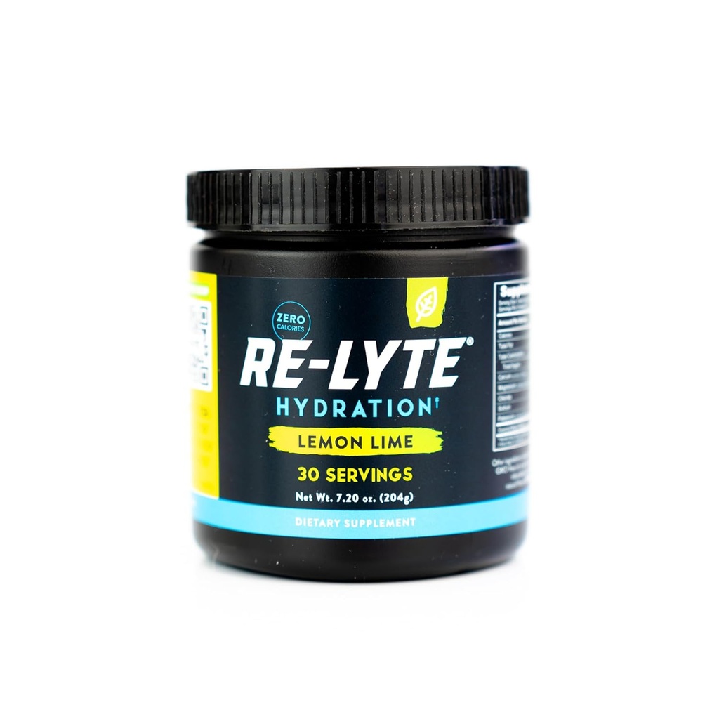REDMOND Re- Lyte Electrolyte Drink Mix Lemon Lime, 30 servering af SMÅ 6.88oz krukke