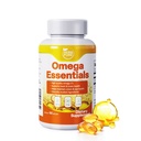 Omega-3 Fish Oil – 2000mg Softgels with 600mg EPA & 400mg DHA Fatty Acids, High Absorption & Pure Formula, Supports Heart, Brain & Vision, Made in USA, GMP Certified(60 softgels)