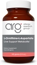 Allergy Research Group L- Ornithine- L- Aspartat- pulver - Lever Detox Support Metabolite, Aminosyrekompleks, Pure, 3000mg Supplement - 3,5 Oz