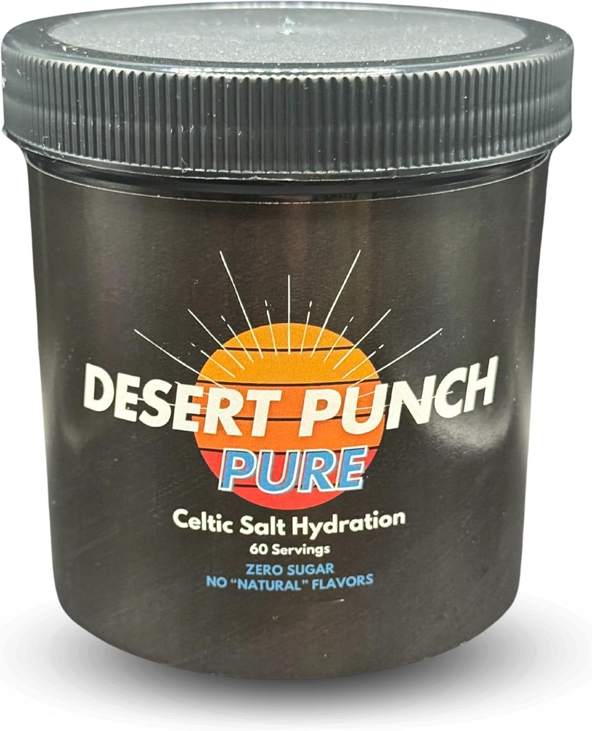 Celtic Salt Electrolyte Hydration Powder (60 Servering - Sukker fri - Light Citrus Flavor)