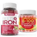 Sugar Free Iron Gummies+Vitamin B100 Complex