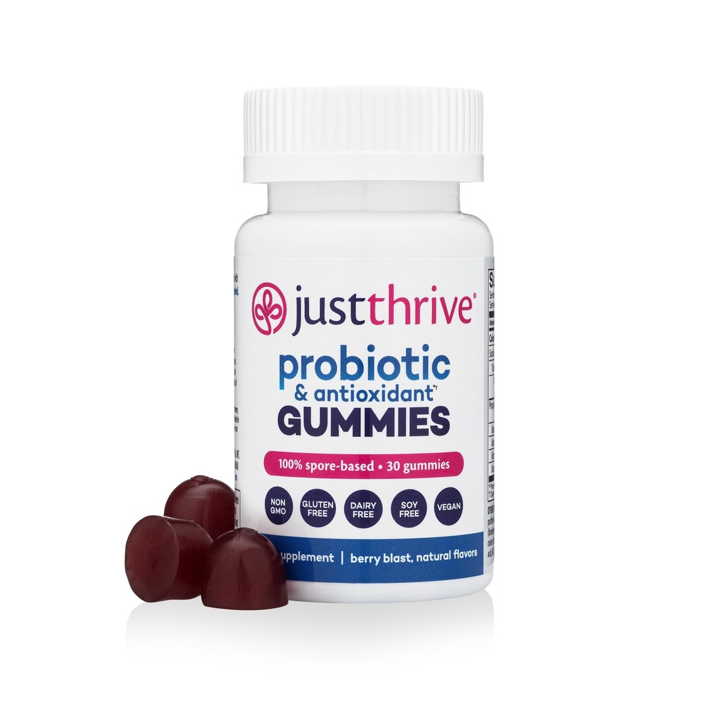 Bare Trive Probiotiske Gummies - Børn, Mænd og Kvinder Probiotiske - for fordøjelse og samlet sundhed, 30 Greve
