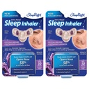 SleepRight Intra-Nasal Sleep Inhaler Nasal Congestion Reducer with Lavender (2-Pack)