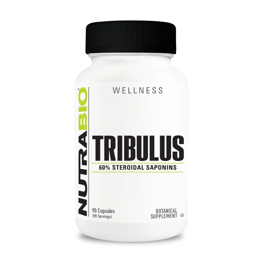 NutraBio Tribulus Terrestris Extract Supplement, 500mg - Tribulus Terrestris for Men and Women- Natural Vitality Booster, 90 Capsules
