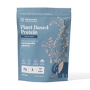 Elements Unflavored Plant Protein Powder | 20g Protein | Complete Amino Acid Profile | Ayurvedic Adaptogens Ashwagandha & Brahmi | Vegan | No Added Sugar | 21 Servings