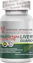Harvard Apparater Regenerative Levergarde 180 tabletter - Lever renser Detox & Reparation, Fede Leverstøtte Renew Supplement, 14 + Urter med Silymarin Milk Thistle, Artiskok, Mælkebøtte og mere