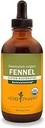 Herb Pharm Certified Organic Fennel Liquid Extract til fordøjelsessystemet support - 4 Ounce