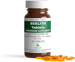 Tablet 3 pakning (Magnesiumtillæg med og Pyridoxin Hcl) - 3 X 100 Tab