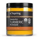 Dr. Mercola Solspring Fermented Turmeric Powder - Supports Cellular Health - Biodynamic Organic Turmeric - Enhanced Bioavailability - 2.40 oz (50 Servings)