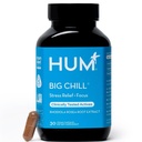 HUM Big Chill Rhodiola Rosea Supplement, Adaptogen Herbal Calm Supplement, Support for Focus, Calming og Adrenal Health Balance med 500mg Rhodiola Rosea Extract, Gluten Free, 30 Veganske kapsler