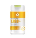 L- Ergothionein med collagen peptider, hyaluronsyre, C-vitamin og E - avanceret antioxidant, fremmer lang levetid og sund aldring - Glutenfri, 60 kapsler (1 pakke)