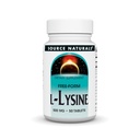 Source Naturals L- Lysin Free Form - Aminosyretilskud Understøtter energidannelse & kollagen * - 500 mg- 50 tabletter