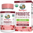 MaryRuth Organics USDA Organic Probiotic Gummies against 124; Probiotika forWomen & Men fordøjelsessygdomme & Gut Comfort Supplement 5 Millioner CFU = 124; immunforsvar & fordøjelsesstøtte = 124; Veganer124; Non- GMO = 124; 60 Tælling