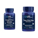 Life Extension Super Omega-3 Plus EPA / DHA Fish Oil, Sesame Lignans & Two- Per- Day High Potency Multi- Vitamin & Mineral supplement