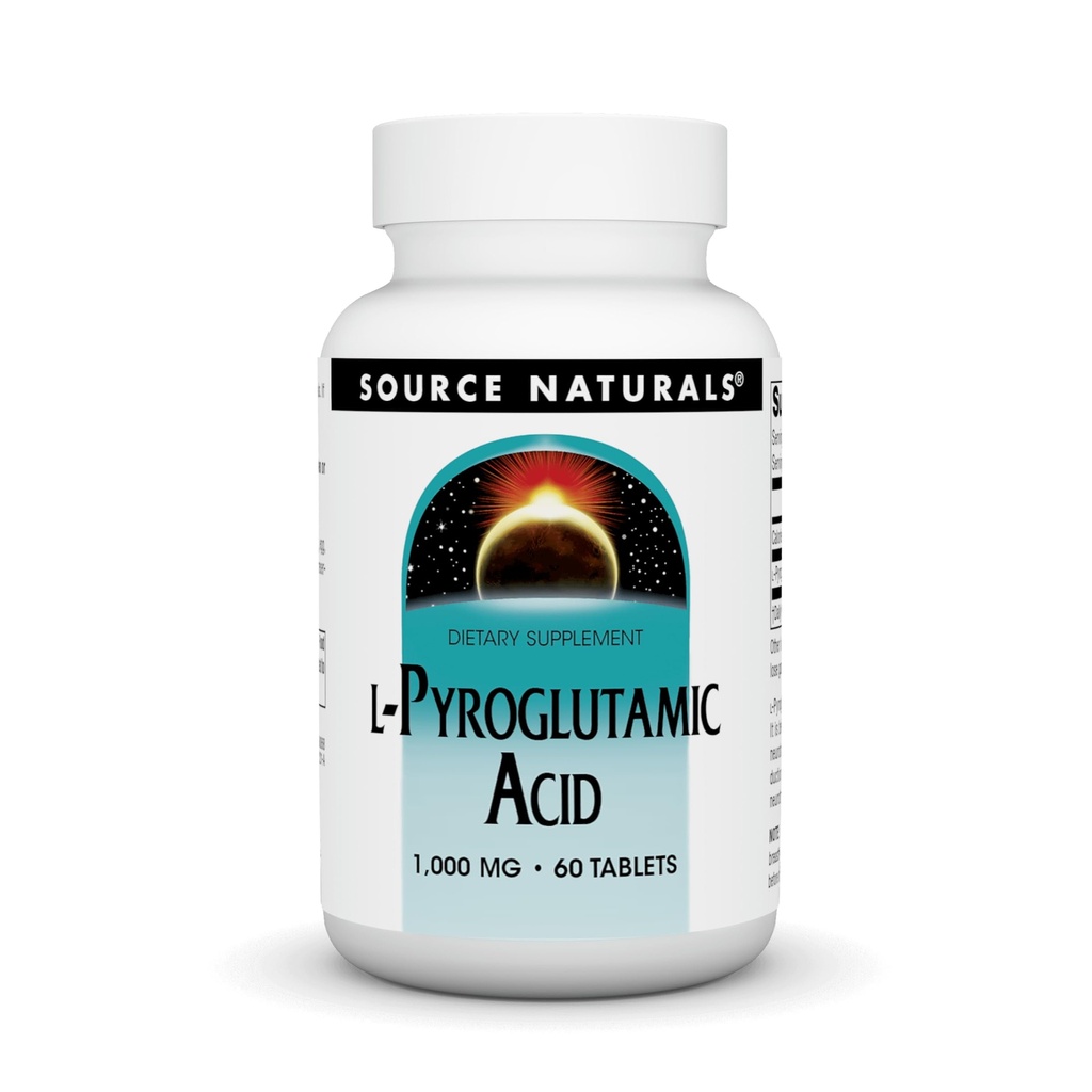Kilde Naturals L- Pyroglutaminsyre Kosttilskud - 60 tabletter