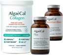 ALGAECAL Bone Builder & Collagen Bundle – Clinically-Supported Collagen with Verisol, Fortibone, Fortigel + Plant-Based Calcium, Strontium, D3, K2, Magnesium & 16 Nutrients for Beauty & Bone Health