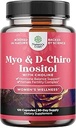 Myo- Inositol & D- Chiro Inositol Kapsler - Cholin Inositol Supplement for cyklus og fertilitet Support - Womens Hormone Balance Supplement med Myo & D- Chiro Inositol Plus Cholin Bitartrate