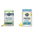 Garden of Life Raw Organic Protein & Greens Vanilla & Organic Vegan Vanilla Protein Powder