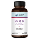 Vitamin World CoQ10 200 mg Softels, Coenzym Q10 Kosttilskud til Antioxidant Support, Heart Health & Energy Production, Gluten Free, 60 Rapid Release Softels