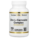 California Gold Nutrition Zinc- L- Carnosine Complex, 90 Veggie Caps