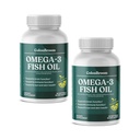 ColonBroom Omega 3 Fish Oil 2640 mg Softgels | Lemon Flavor | Daily Fish Oil Omega-3 Supplement for Women & Men with EPA & DHA | Gluten-Free, Non-GMO, Natural (120 Softgels, 4 Month Supply)