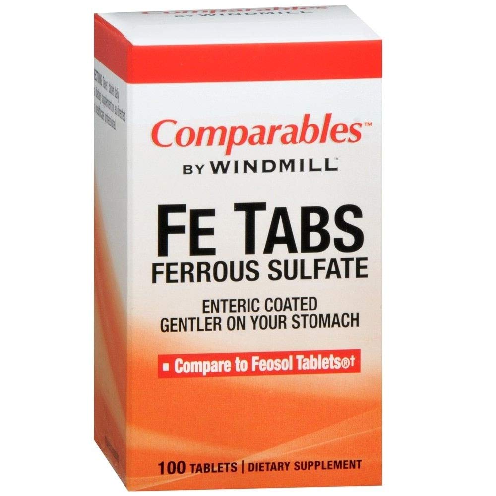FERROUS SULF TB 325MG WMILL Size: 100