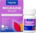 Hyland 's Migræne Hovedpine Naturlig smerte Relief tabletter, pakke med 1, 100 greve (Packaging May Vary)