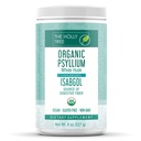 Psyllium Husk Powder Organic 8 oz - Isabgol Powder Product of India - Whole Psyllium Husk Fiber for Digestive Health & Regularity - Gluten-Free, USDA Organic, Kosher