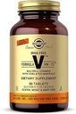 Solgar Iron- Free Formel VM- 75, 90 tabletter - Multivitamin med kattede mineraler - Vitamin A, B6, B12, C, D, E - Biotin, Magnesium, Calcium, Zink - Vegan, Gluten & Dairy Free, Kosher - 90 Servering