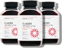 SMARTERNUTRITION CoQ10 400 mg Høj Absorption - Naturligt fermenteret Ubiquinone w / Organic Cold- Pressed Olive Oil - for Heart Health, Cellular Energy - Non- GMO, Gluten Free - 180 Greve [90- Day Supply]