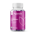 Hyland Organic Elderberry Plus Gummies, Organic Black Elderberry med ZINC og C-vitamin, immunsupporttillæg til voksne, 60 Vegan Gummies (30 dage)
