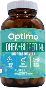 Optimo DHEA og BioPerine for maksimal styrke og Absorption 50mg