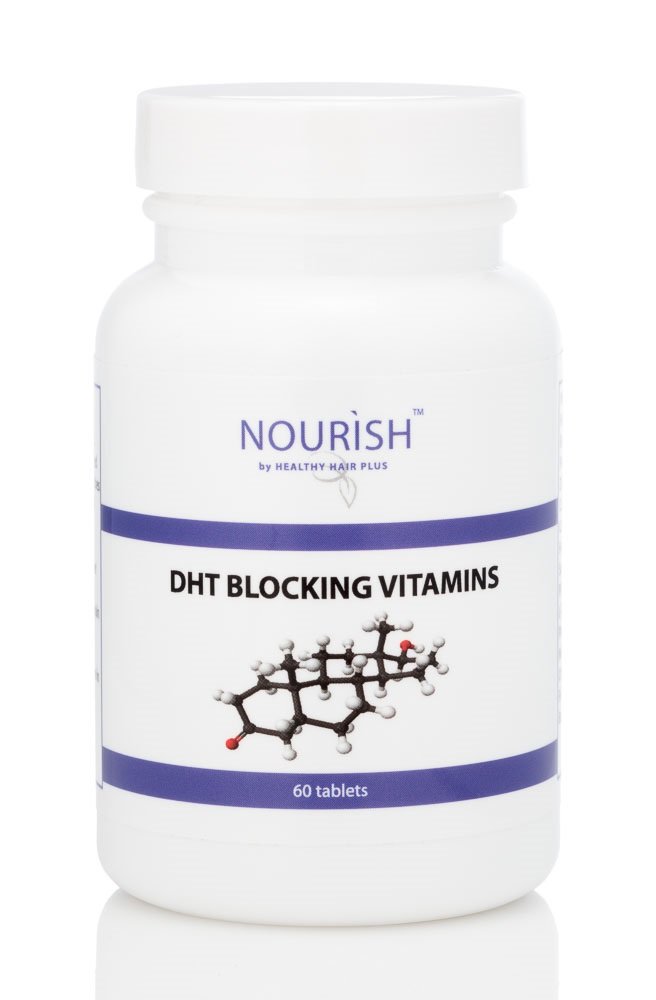 Sunde hår Plus - DHT Blocker Vitaminer supplement til mænd og kvinder - 60 tabletter - Zink - Saw Palmetto - Biotin - Folsyre - Vækst Tykkere og Healtheir Hår