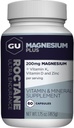 GU Energy Roctane Magnesium Plus Capsules with Vitamin K, D and Zinc, Informed Choice, Recovery Support After Any Workout, 60-Count Bottle (1-Month Supply)