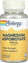 Solaray Magnesium Asporot Supplement, 200 mg, 60 Tælling