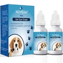 NOVEHA Pet Gel Eye Dryps med 0, 3% Viscoadaptive Hyaluronan