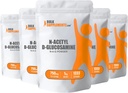 Bulkaddiments.com N- Acetyl Glucosamine Powder - NAG Powder, Glucosamine 750mg, Glucosamine Supplement - Glucosamine Powder, Gluten Free, 750mg per servering, 5 kg (11 lbs) (Pack of 5)