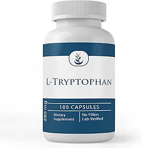 Pure Original Ingredients L- Tryptophan (365 kapsler) Ingen Magnesium eller Rice Fillers, Altid Pure, Lab Verified