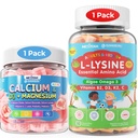 Calcium Complex Gummies for Kids+ Lysine Gummies for Kids Adults