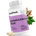 Vital Peak® Ashwagandha 600 mg - Pure Supplement for Men & Women - Herbal Root Extract Tablets - Vegan, Gluten Free, Dairy Free, Non-GMO - 30 Capsules