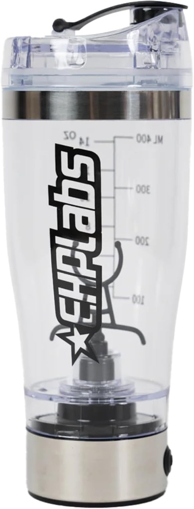 EHPabs Elektrisk Protein Shaker Flaske - 15oz Portable Blender Shaker - Personal Blender Shaker - Elektrisk Protein Shaker Flaske til Måltidserstatning Shakes